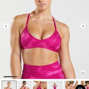 Gymshark size small sports bra